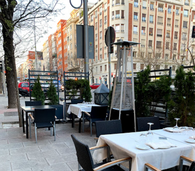 Rafa restaurante del Retiro con terraza
