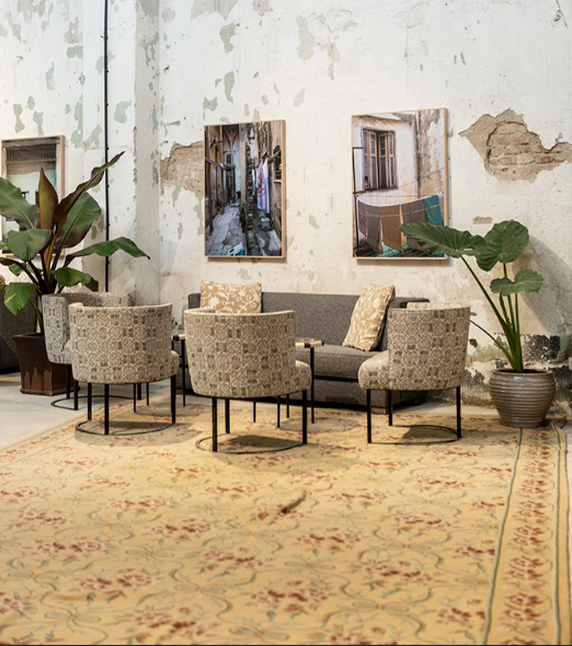 salon vintage de Garaje Lola en Madrid