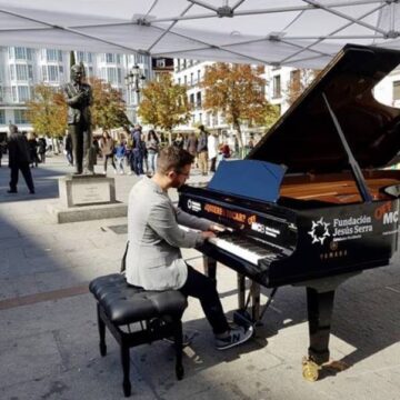 10 pianos de cola sonarán en las calles de Madrid